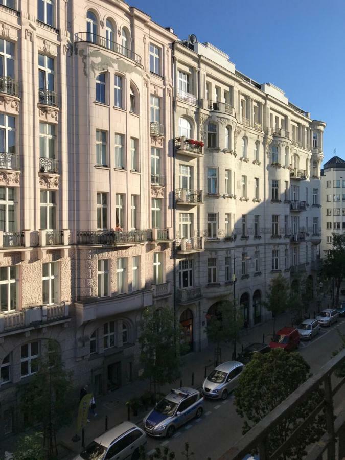 Warszawa Hoza Appartement Buitenkant foto