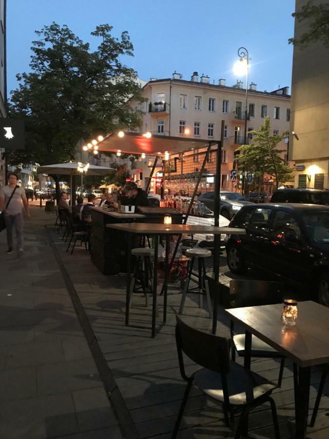 Warszawa Hoza Appartement Buitenkant foto