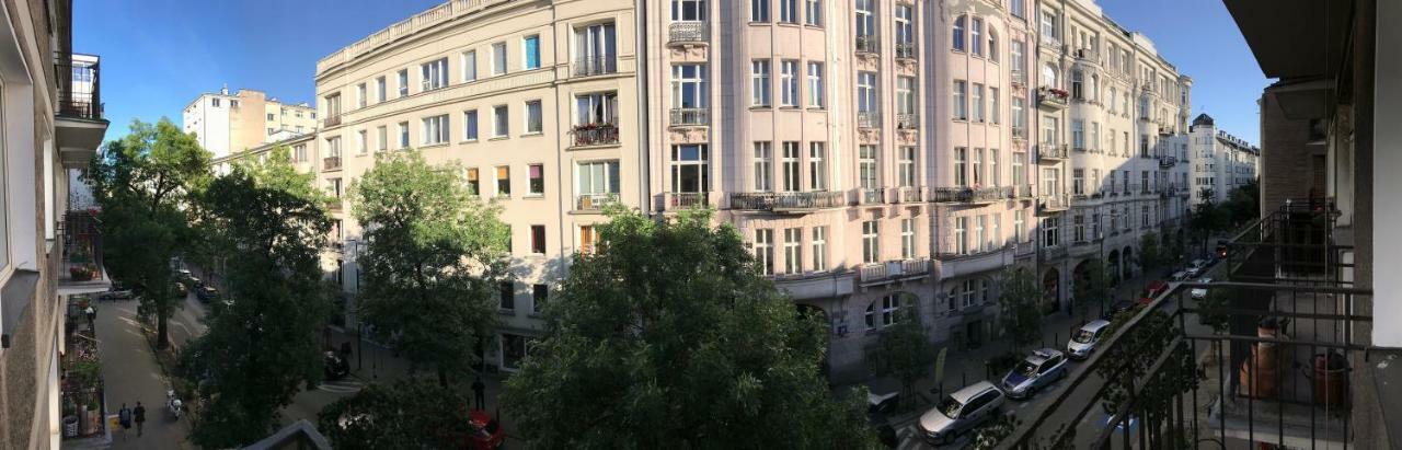 Warszawa Hoza Appartement Buitenkant foto